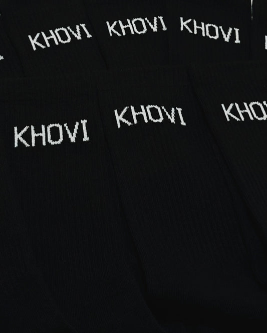 KHOVI Socks - Black & White